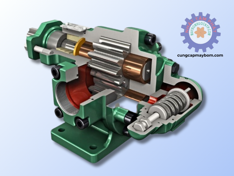 Lợi ích của máy bơm bánh răng