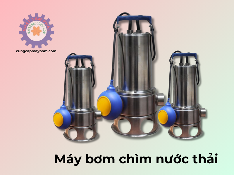 Máy bơm chìm nước thải có phao