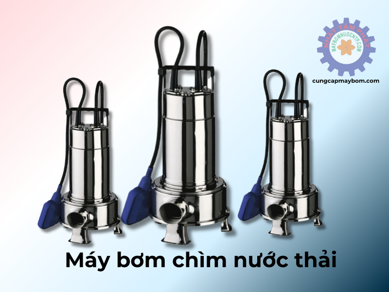 Máy bơm chìm nước thải có phao