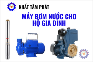 Máy bơm nước (Motor) cho hộ gia đình giá tốt